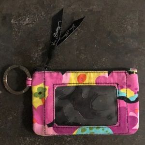 Vera Bradley Iconic Zip ID Case